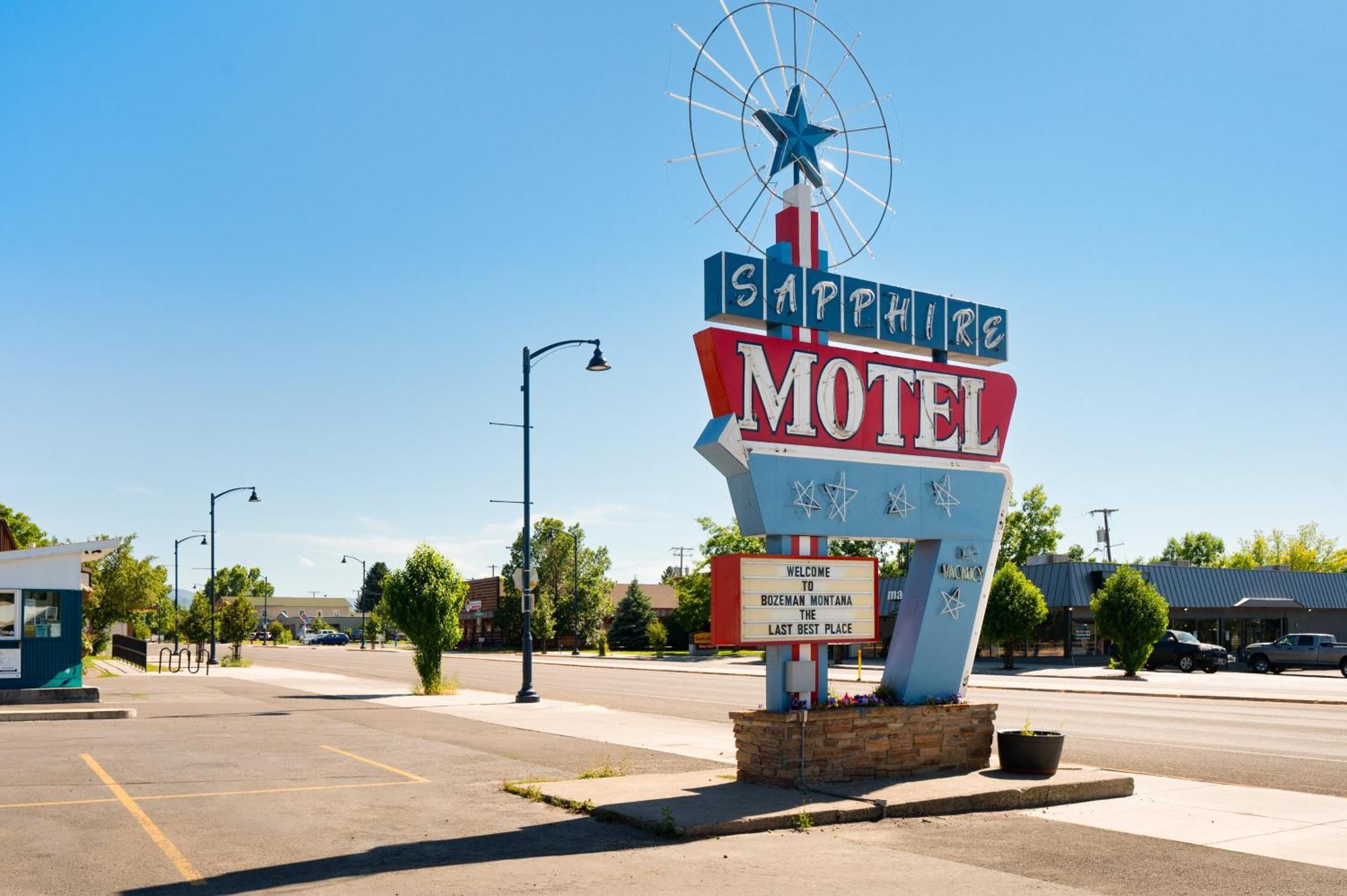 Sapphire Motel Midtown 보즈먼 외부 사진